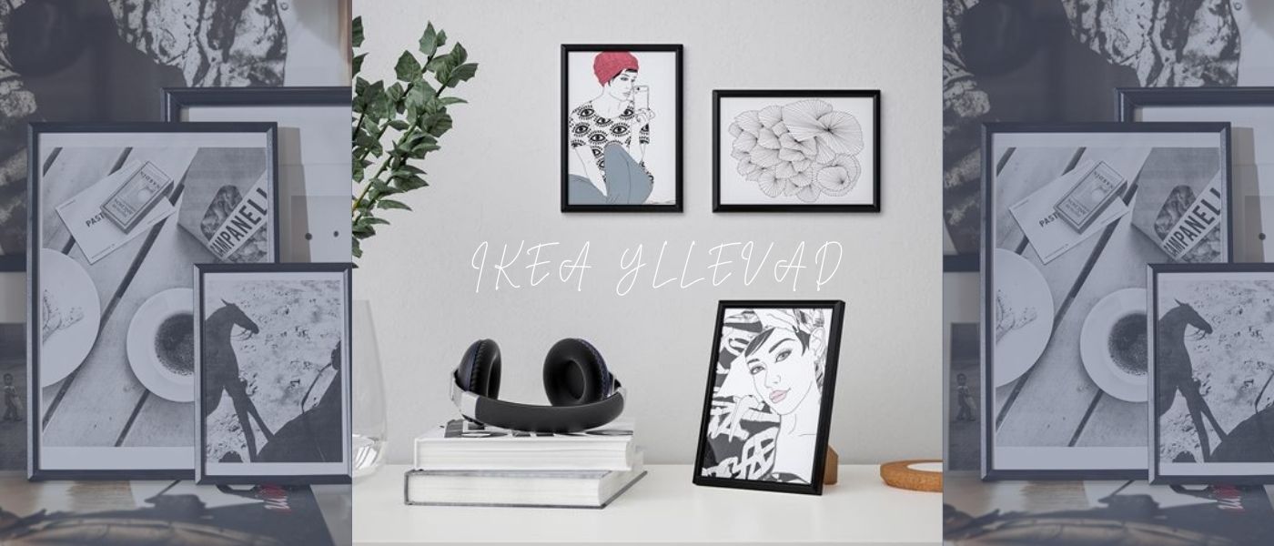 قاب عکس ایکیا مدل IKEA YLLEVAD سایز 18×13 سانتی متر